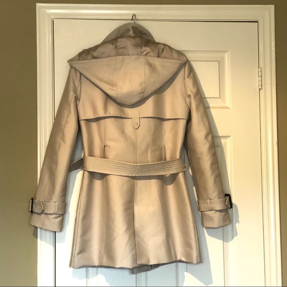 Zara Hooded Trench Coat - Picture 7 of 8